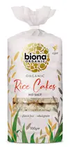 Organic Rice Cakes without Salt 100g (Biona)