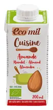 Organic No Sugar Almond Cuisine 200ml (Ecomil)