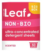 Non Bio Laundry Detergent Sheets 50 Pack (Wash With Leaf)