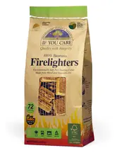 Non-toxic Firelighters, 72 pieces (If You Care)