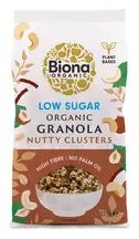 Organic Low Sugar Granola Nutty Clusters 375g (Biona)
