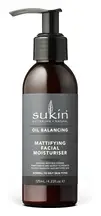 Oil Balancing Mattifying Facial Moisturiser 125ml (Sukin)