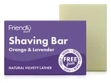 Orange & Lavender Shaving Soap 95g (Friendly Soap)