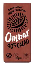 Organic 90% Cacao Dark Chocolate Bar 70g