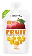 Organic Apple & Mango Fruit Puree 100g (Clearspring)
