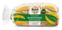 Organic Bakehouse White Sliced Bread 400g (Biona)