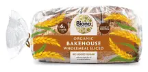 Organic Bakehouse Wholemeal Sliced Bread 400g (Biona)