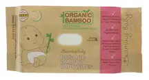 Organic Bamboo Baby Wipes x 80 (Beaming Baby)