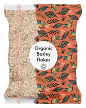 Organic Barley Flakes 500g (Sussex Wholefoods)
