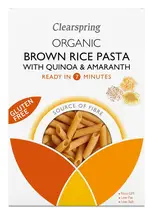 Organic Gluten Free Brown Rice Pasta with Quinoa & Amaranth 250g (Clearspring)