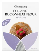 Organic Gluten Free Buckwheat Flour 375g (Clearspring)