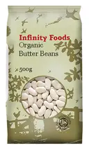 Butter Beans, Organic 500g (Infinity Foods)