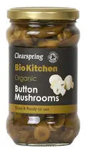 Organic Button Mushrooms 280g (Clearspring)