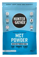 Organic Powdered C8 C10 MCT 250g (Hunter and Gather)