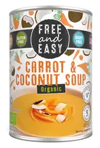 Organic Carrot & Coconut Soup 400g (Free & Easy)