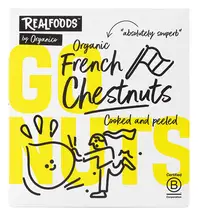 Organic Chestnuts Cooked & Peeled 200g (Organico)