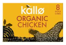 Organic Chicken Stock Cubes 88g (Kallo)