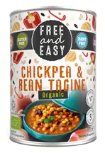 Organic Chickpea & Bean Tagine 400g (Free & Easy)