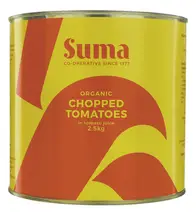 Organic Chopped Tomatoes 2.5kg (Suma)