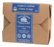 Organic Clotted Cream Fudge 300g (Devon Cottage)