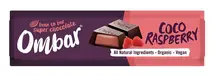 Organic Coco Raspberry Filled Bar 42g (Ombar)