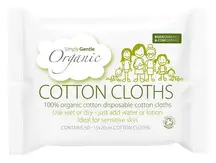 Organic Cotton Cloths x 50