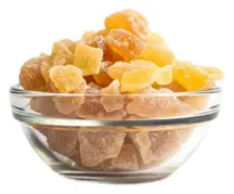 Organic Crystallised Ginger 500g (Sussex Wholefoods)
