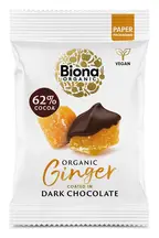 Organic Dark Chocolate Ginger 60g (Biona)