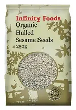 Organic Hulled Sesame Seeds 250g (Infinity Foods)