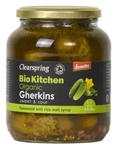 Organic Demeter Gherkins 680g (Clearspring)