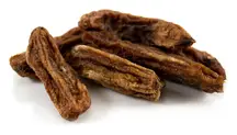 Organic Dried Raw Baby Bananas 1kg (Sussex Wholefoods)
