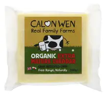 Organic Extra Mature Cheddar Cheese 200g (Calon Wen)