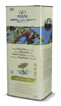 Organic Greek Extra Virgin Olive Oil 5L