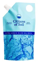 Organic Greek Extra Virgin Olive Oil Refill Pouch 500ml (Citizens of Soil)