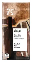 Organic Fine Dark 85% Cocoa Bar 80g (Vivani)