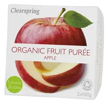 Organic Fruit Puree Apple 200g (Clearspring)