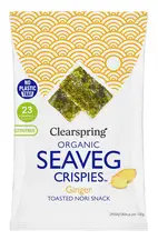 Organic Ginger SeaVeg Crispies 4g (Clearspring)