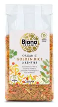 Organic Golden Rice & Lentils 250g (Biona)