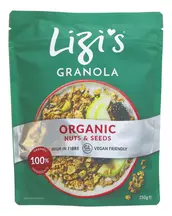 Organic Seeds and Nuts Granola 350g (Lizi's)