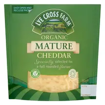 Organic Grated Mature Cheddar 180g (Lye Cross Farm)