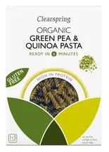 Organic Gluten Free Green Pea & Quinoa Pasta 250g (Clearspring)