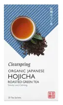 Organic Japanese Hojicha Roasted Green Tea, 20 Sachets (Clearspring)