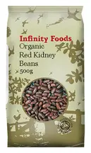 Kidney Beans, Organic 500g (Infinity Foods)