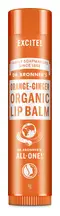 Organic Orange Ginger Lip Balm 4g (Dr. Bronner's)