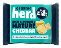 Organic Mature Cheddar Cheese 200g (Organic Herd)
