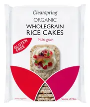 Organic Multigrain Rice Cakes 130g (Clearspring)