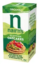 Organic Scottish Oatcakes 250g (Nairn's)