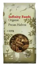 Organic Pecan Halves 250g (Infinity Foods)