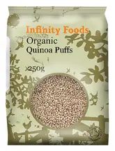 Quinoa Puffs - Organic Puffed Quinoa 250g (Infinity Foods)