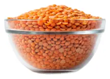 Organic Red Split Lentils 2kg (Sussex Wholefoods)